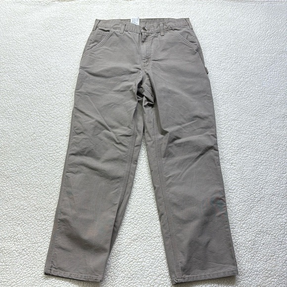 Carhartt Cotton Canvas Work Pants - Picture 1 of 13